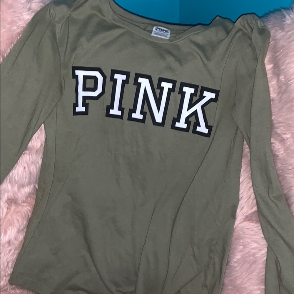 Long Sleeve Pink Shirt
